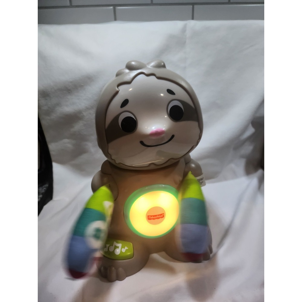 Fisher-Price Linkimals Smooth Moves Sloth, Interactive Music and Lights (Works!) - Picture 3 of 16